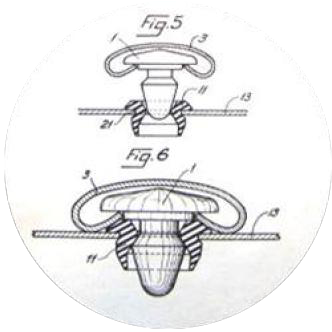 Watertight Fastener patent